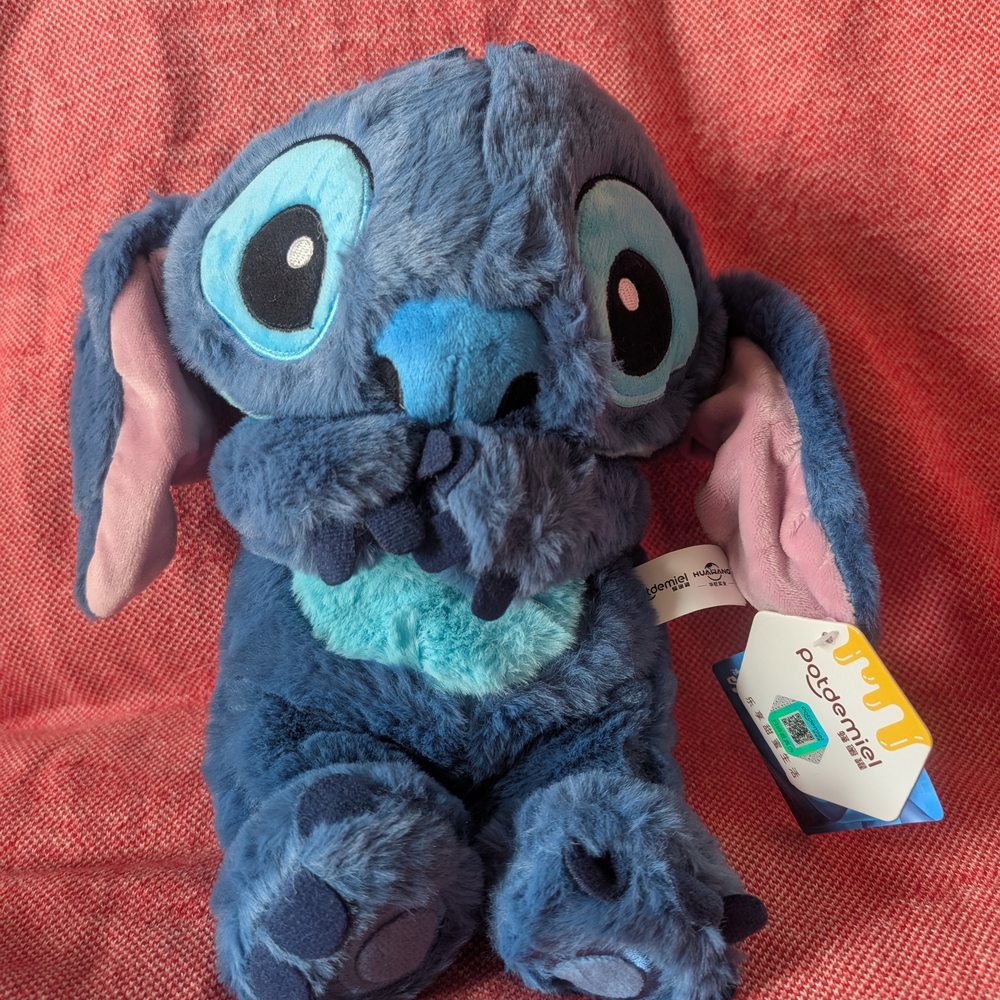 Stitch Plush Toy Ears Flap When Squeezed